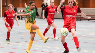 ZVV Den Haag vrouwen jong boekt 2e hoofdklasse zege op rij